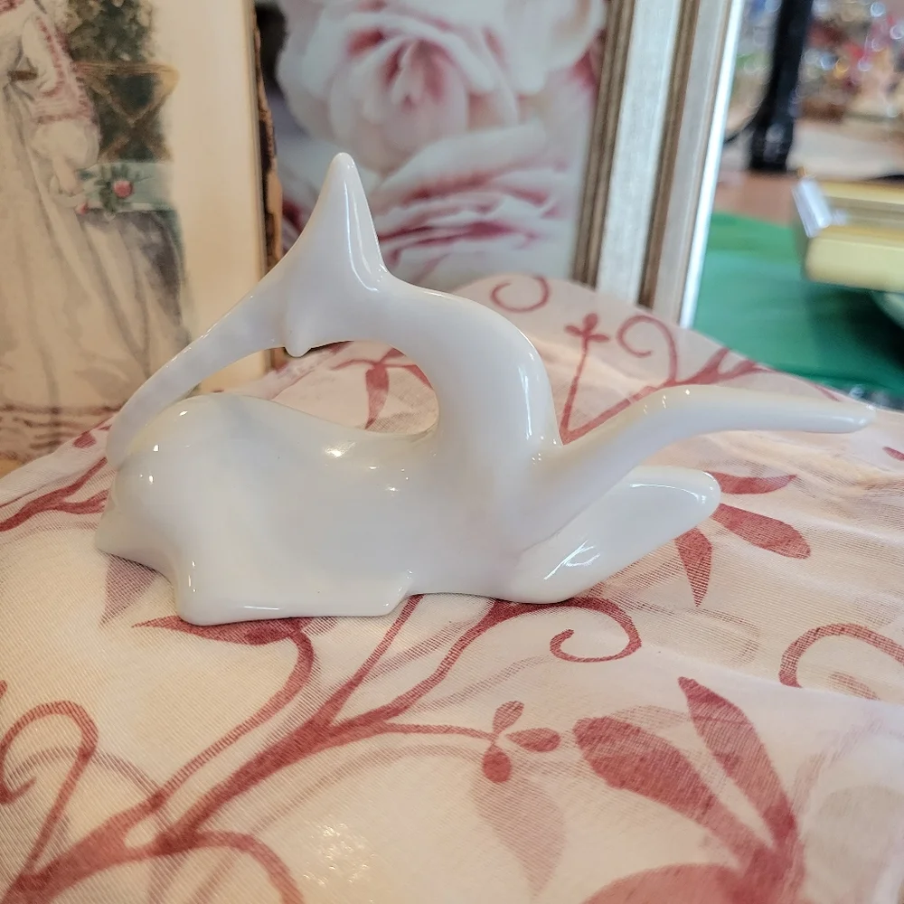 Vintage Royal Dux Antelope ~ Made in Czechoslovakia ~ Bohemian ~ Art Nouveau ~ - Picture 15 of 15